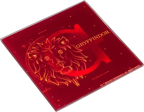 Miniatura 6 de Silver Buffalo Harry Potter Constellations - Juego de posavasos de cristal de 4 piezas, multicolor (HP26175A)