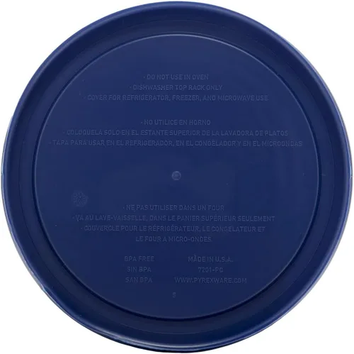Miniatura 2 de Pyrex - 6 tapas para tazas, Azul oscuro