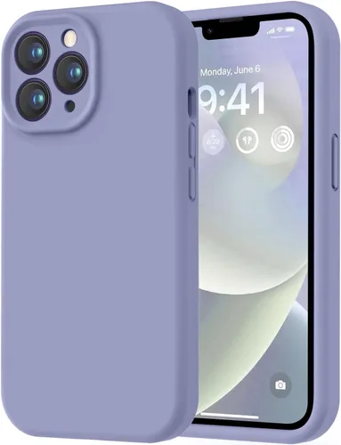 Miniatura 312 de LOVE 3000 Compatible con Funda para iPhone 15, [Cámara de Cobertura Completa de Silicona Suave] [Protección contra Caídas de 8 pies], Forro de Negro