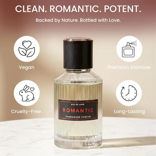 Miniatura 6 de Eye Of Love - Parfum de feromonas románticas de lujo para hombres, 1.7 onzas líquidas, colonia cítrica especiada cálida para uso diario y de noche