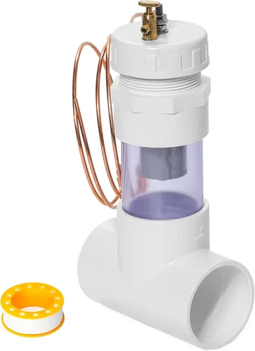 Miniatura 2 de briidea Nuevo Instale 2 '' ánodos de zinc en línea para piscinas de agua salada blanco