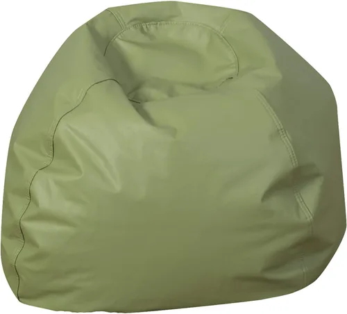 Miniatura 22 de Children's Factory Puf redondo de 26 pulgadas, puf con funda resistente al agua para niños, asiento flexible para aula primaria, fácil de limpiar