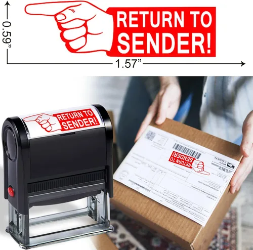 Miniatura 7 de Sello Pagado con Fecha Sellos de Oficina Autoentintados Personalizados para Suministros Comerciales Sellos Comerciales de Goma Personalizados