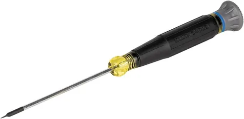 Miniatura 16 de Klein Tools 85617 Juego de destornilladores de precisión mini, ranurados, Phillips, TORX, asas de agarre acolchado, ideal para bloques