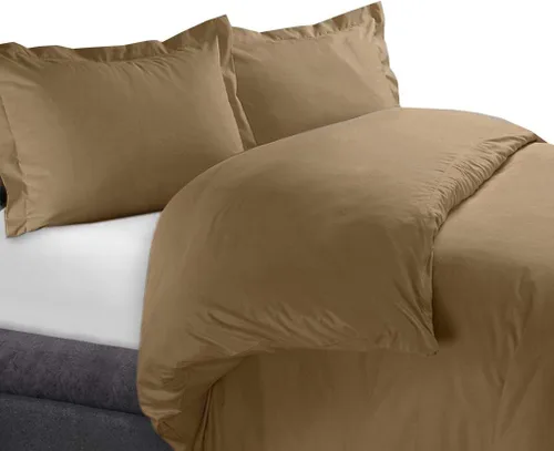 Miniatura 15 de Royal Hotel Bedding Juego de funda de edredón de 300 hilos, 100% algodón, juego de funda de edredón de 2 piezas, tamaño individual, ropa de cama
