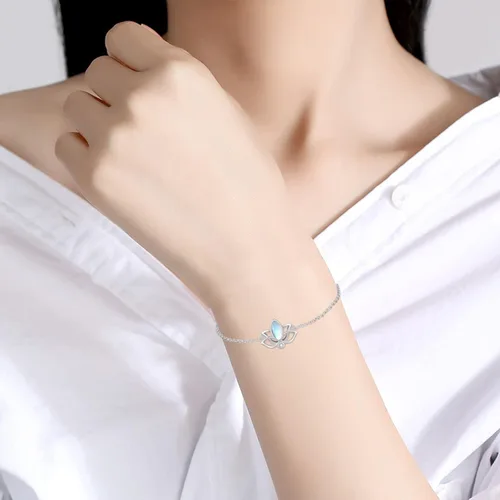 Miniatura 5 de YFN Sterling Silver Bracelet for Women Adjustable Bracelet Jewelry Gifts for Women Girls