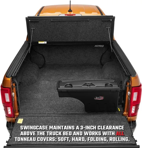 Miniatura 8 de UNDERCOVER Caja de almacenamiento de camiones de caja fuerte de caja fuerte SC401P Se adapta a 2005-2021 Toyota Tacoma Passenger Side