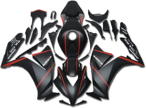 negro mate carenado ajuste para HONDA 2012-2016 CBR1000RR CBR 1000RR nuevo molde de inyección ABS plásticos carrocería cuerpo kit cuerpo cuerpo