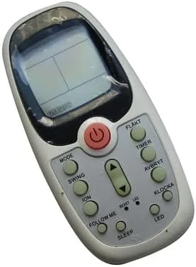 Miniatura 3 de Mando a distancia para aire acondicionado Midea RG09K1/BGCEFU R09B/BGE RG09K/BGCEF RG09K/BGEFU R09D/BGE RG09E/BGCEU1 MWDUK-12CRN1-BK2