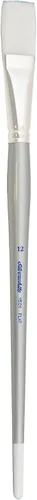 Miniatura 15 de Silver Brush Limited 1903S6 Bristlon Filbert - Brocha para pinturas acrílicas y al óleo, tamaño 6, mango corto Filbert - Mango corto
