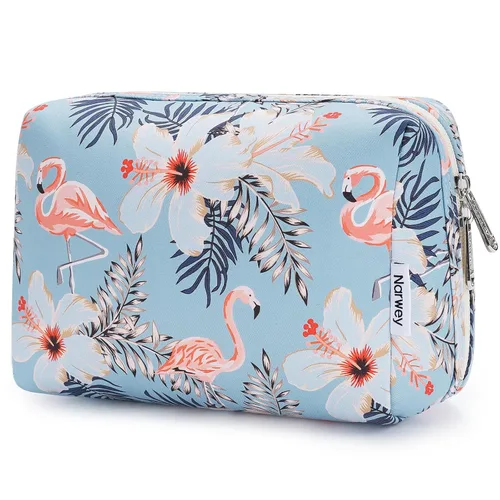 Miniatura 16 de Bolsa de cosméticos Narwey linda bolsa de maquillaje bolsa de viaje bolsa de maquillaje con cierre de cremallera para mujeres y niñas YA-capullos