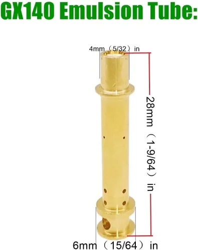 Miniatura 5 de YAMAKATO Carburador de 212cc 196cc 224cc para Predator 212 224 GX160 GX200 CT200u BT200x MB200 Actualización de rendimiento con Jet..