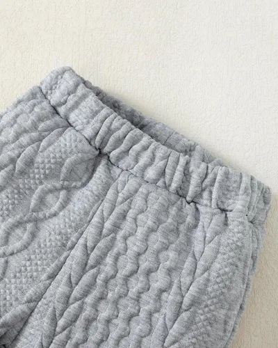 Miniatura 77 de Renotemy Conjunto de ropa para bebé recién nacida, para otoño e invierno, manga larga, pantalones, lindo conjunto de ropa para bebé niña