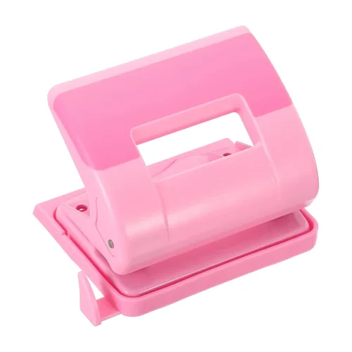 Miniatura 7 de PATIKIL Perforadora de papel de 2 agujeros de 1/4 pulgadas, perforadora de agujero de metal, capacidad de perforación, perforadora ajustable
