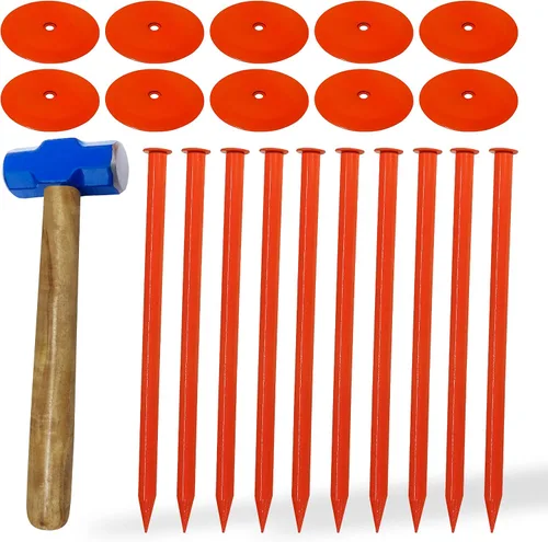 Miniatura 9 de FEBTECH - Marcador de tanque séptico - 2.7 x 10 pulgadas - Marcadores de línea adecuados para proteger tu tanque séptico y el límite de propiedad