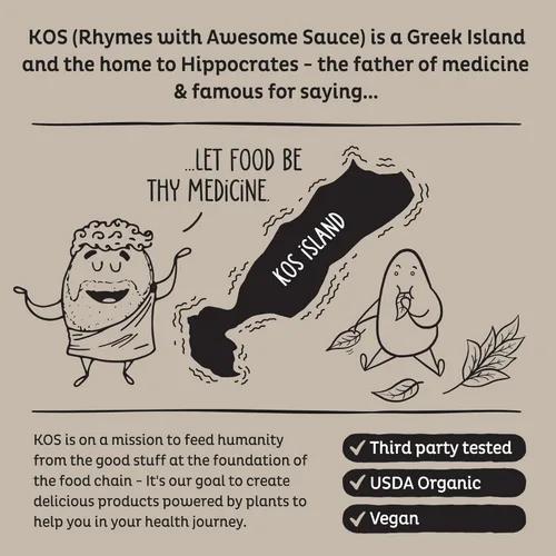 Miniatura 9 de KOS Organic Coconut Milk en polvo – Sin azúcar, sin lácteos, vegano, no OGM, sin gluten, sin soja, sin lactosa – amigable con Keto & Paleo – 12.6oz
