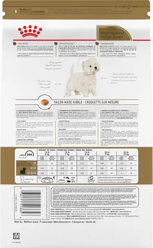 Miniatura 2 de Royal Canin Breed Health Nutrition West Highland White Terrier - Alimento seco para perros adultos, bolsa de 10 libras