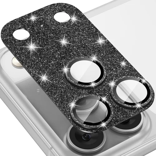 Miniatura 16 de Tensea Protector de lente de cámara para iPhone 16 Pro/iPhone 16 Pro Max/iPhone 15 Pro/iPhone 15 Pro Max, cubierta de vidrio templado de aleación