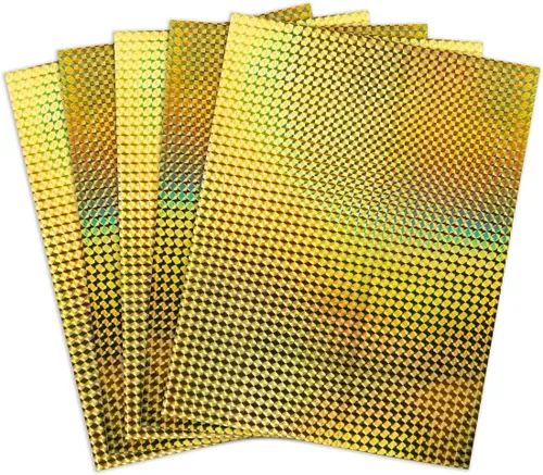Miniatura 8 de Hygloss Productos Tarjeta holográfica Stock-8.5"x11" 10pt, 5 hojas, plata brillante