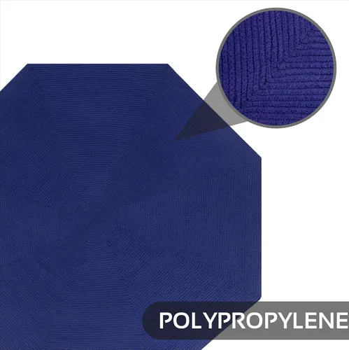 Miniatura 3 de La colección Better Trends Alpine Braid es una alfombra reversible para interiores duradera y resistente a las manchas 100% polipropileno