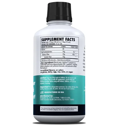 Miniatura 6 de HEALTH DIRECT - Ready Fiber - Suplemento de fibra líquida prebiótica para mujeres, hombres y niños - 15 onzas líquidas - 15-30 porciones, sin sabor