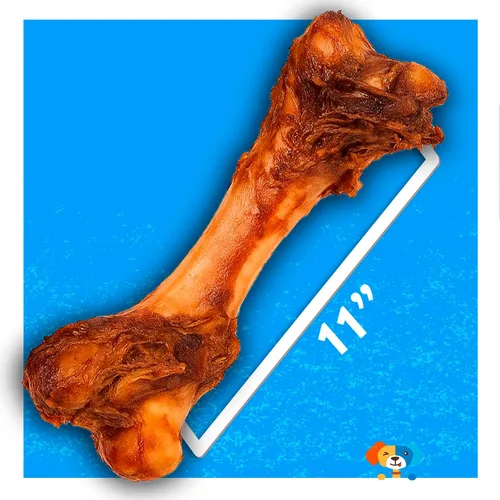 Miniatura 5 de Jack&Pup Huesos de fémur de cerdo jumbo para perros de larga duración Huesos de perro de carne gourmet Un solo ingrediente, salados, sin cuero