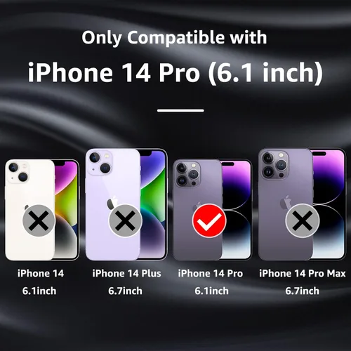 Miniatura 2 de Funda de silicona con soporte para iPhone 17 Pro [compatible con MagSafe] [Protección completa de la cámara] (6.3 pulgadas 2025), fundas de teléfono