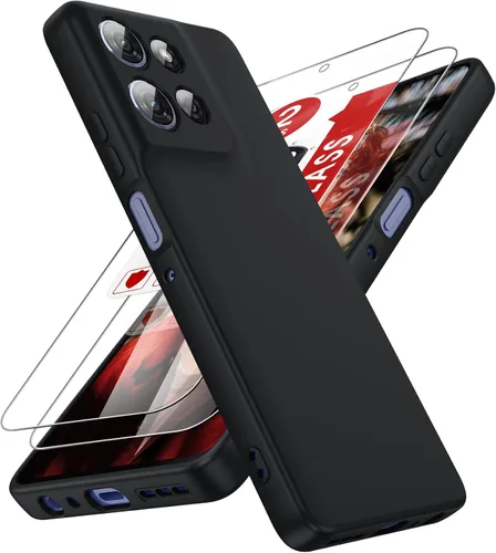 Miniatura 64 de LeYi Funda para Motorola Moto G Play 4G 2024: Funda para Moto G Play 4G 2024 con funda delgada y antiarañazos, silicona líquida a prueba de golpes