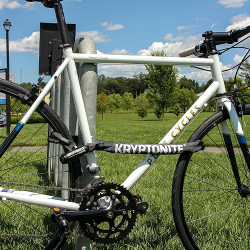 Miniatura 5 de Kryptonite Keeper 712 - Candado de cadena para bicicleta, 4 pies de largo, resistente, antirrobo, con llaves para bicicleta, motocicleta, scooter