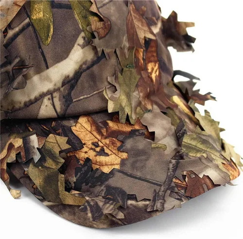Miniatura 6 de Gorro táctico militar antiterrorista de camuflaje para deportes al aire libre, hoja de entrenamiento militar gorra