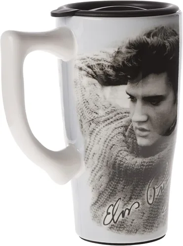 Miniatura 2 de Spoontiques Taza de viaje ELVIS LEGEND, 18 onzas