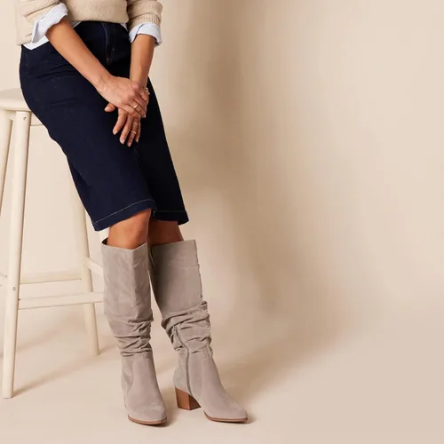 Miniatura 3 de Tienda Essentials Botas de tacón alto para mujer