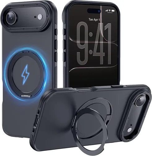 Miniatura 117 de Funda para iPhone 17 Pro Max con protector de lente de cámara [protección de grado militar de 10 pies] compatible con MagSafe a prueba de golpes