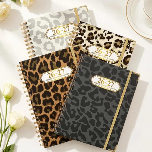 Miniatura 7 de 2026-2027 Planner, Jul.2026-Jun.2027 Planner Weekly and Monthly 6.25"x8.5" with Page Tabs, Calendar Hardcover with Inner Pocket, Elastic Band