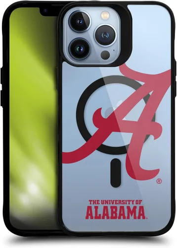 Miniatura 64 de Head Case Designs Funda de gel suave con licencia oficial de la Universidad de Alabama UA Collage compatible con Apple iPhone 13 Pro Max