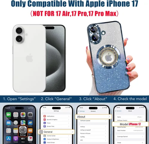 Miniatura 66 de Misscase Funda magnética con purpurina para iPhone 11 compatible con MagSafe, protección completa, delgada, a prueba de golpes, antiarañazos