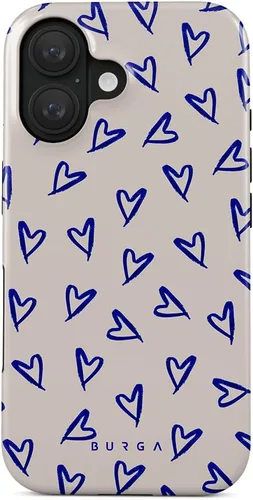 Miniatura 61 de BURGA - Funda compatible con iPhone 12, apta para carga inalámbrica, carcasa rígida híbrida de 2 capas + funda de silicona, resistente, ajuste
