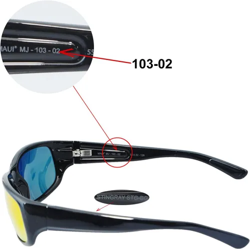 Miniatura 2 de Walleva - Lentes de repuesto para gafas de sol Maui Jim Stingray Varias opciones disponibles