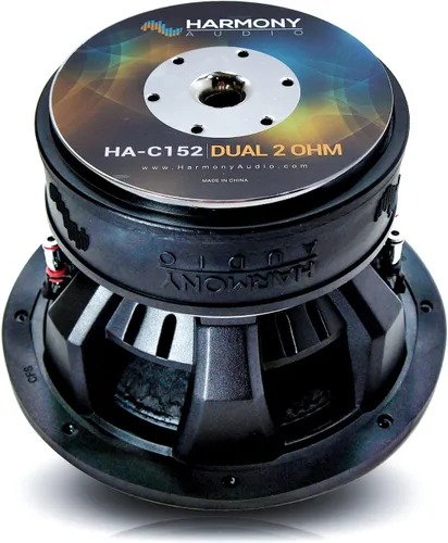 Miniatura 3 de Harmony Audio HA-C152 Car Stereo Competition Carbon 15" Sub 2800W Dual 2 Ohm Subwoofer Nuevo