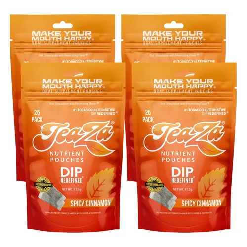 Miniatura 38 de Teaza Bolsas energéticas a base de hierbas, para masticar tabaco, alternativa sin nicotina, sin humo, tabaco alternativo y inmersión saludable