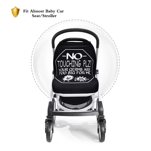Miniatura 4 de Metplus - Funda para asiento de cochecito de bebé, toldo para carrito, cubierta para lactancia, para sillita de bebé, carro de compra, todo en uno