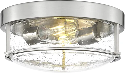 Miniatura 8 de FEMILA Lámpara de techo de 12 pulgadas, luz empotrada de 2 luces para dormitorio, cocina, comedor, pasillo, entrada, acabado dorado de latón