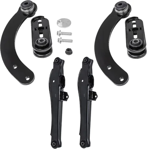 Miniatura 28 de Detroit Axle - Kit de 4 brazos de control delanteros para Ford Mustang 05-10, 2 brazos de control inferiores, 2 puntales 2005 2006 2007 2008 2009