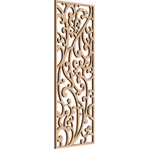 Miniatura 121 de Woodhaven - Paneles de pared decorativos de madera con calado, 9 3/8 pulgadas de ancho x 24 3/8 pulgadas de alto x 1/4 de alto, aliso