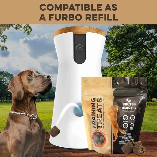 Miniatura 4 de BRUTUS & BARNABY Golosinas de entrenamiento para perros, batata y pollo, golosinas bajas en calorías saludables y totalmente naturales, ideales