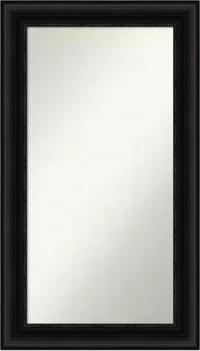 Miniatura 131 de Amanti Art Espejo personalizado, espejo de baño negro puente, espejo de pared o espejo de tocador de baño sobre el fregadero (26 x 26 pulgadas)