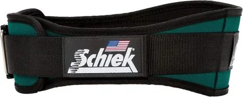 Miniatura 22 de Schiek Modelo deportivo 2004 Nylon 4 3/4" Cinturón de levantamiento de pesas - Negro Azul marino