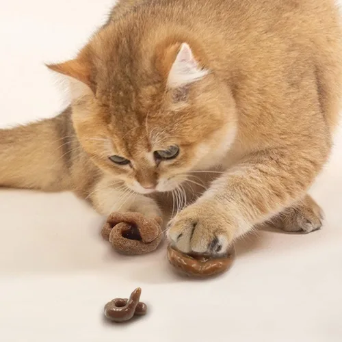 Miniatura 7 de 6 piezas de juguete flotante de caca falsa real, broma del día de los inocentes, juguetes mordazas, caca falsa de gato, mierda falsa, caca