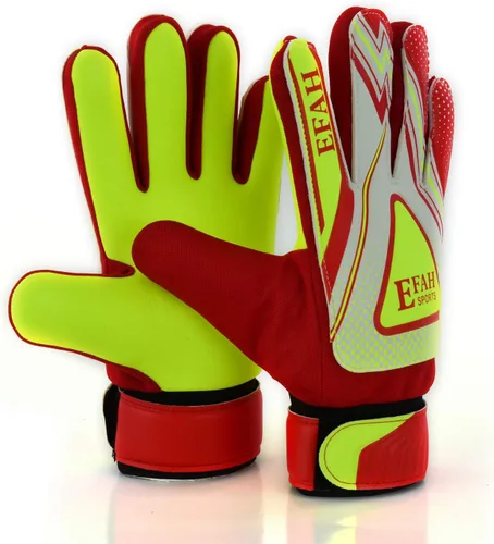 Miniatura 12 de Guantes de portero de fútbol para niños y jóvenes, guantes de portero de fútbol con agarres fuertes Azul/Blanco