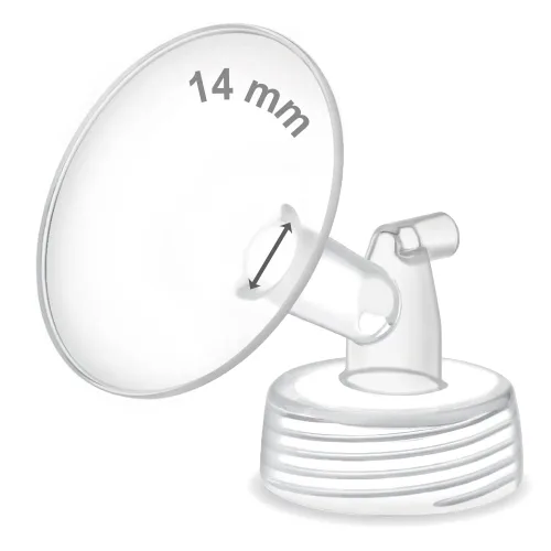 Miniatura 33 de Maymom Brida ancha compatible con bomba Spectra S1 S2, 0.748 in, 1 unidad Una brida transparente